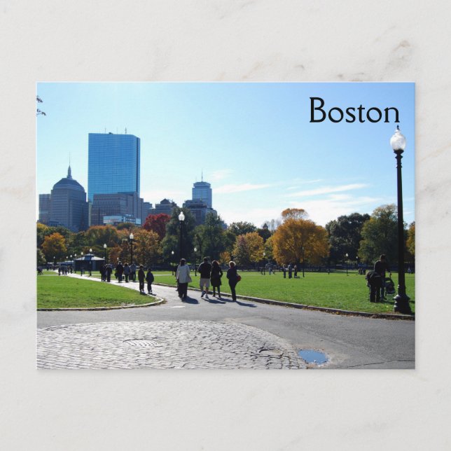 Postal Boston (Anverso)