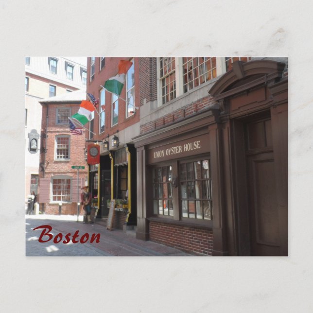 Postal Boston (Anverso)