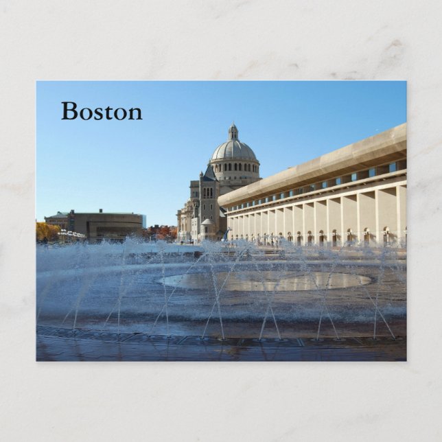 Postal Boston (Anverso)