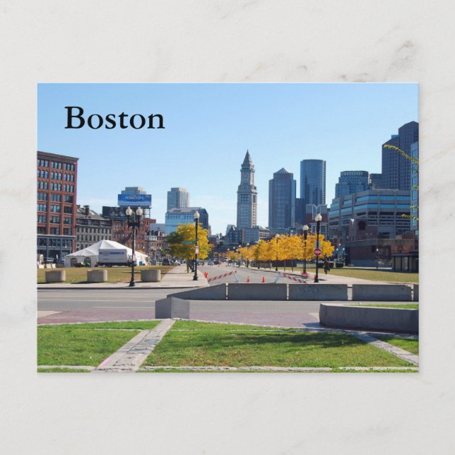 Postal Boston (Anverso)