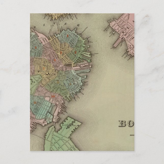 Postal Boston (Anverso)