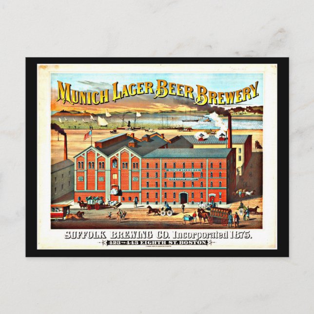 Postal Boston Art-11 postarjeta-vintage (Anverso)