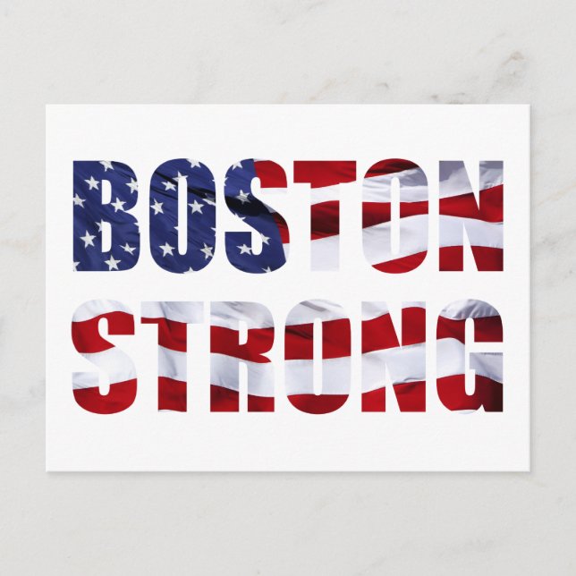 POSTAL BOSTON FUERTE (Anverso)