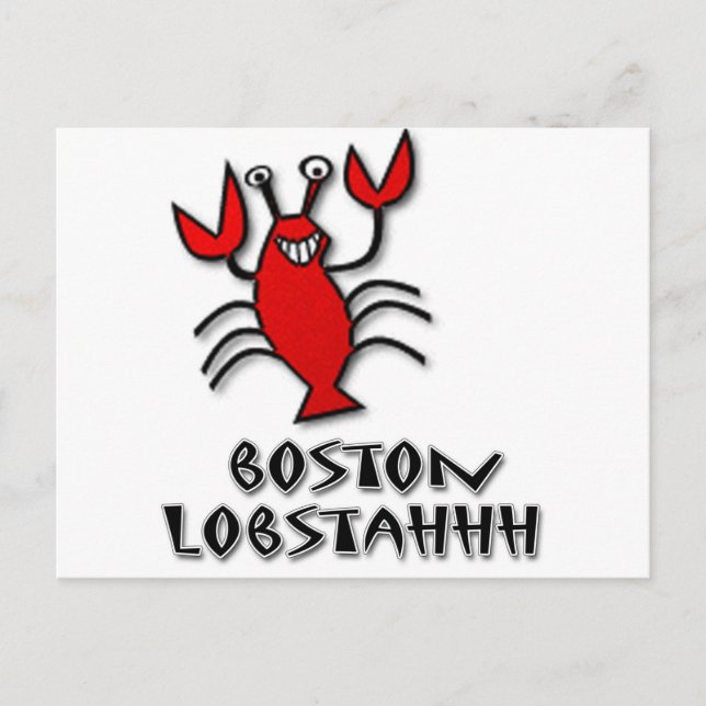 Postal Boston Lobstahhh (Anverso)