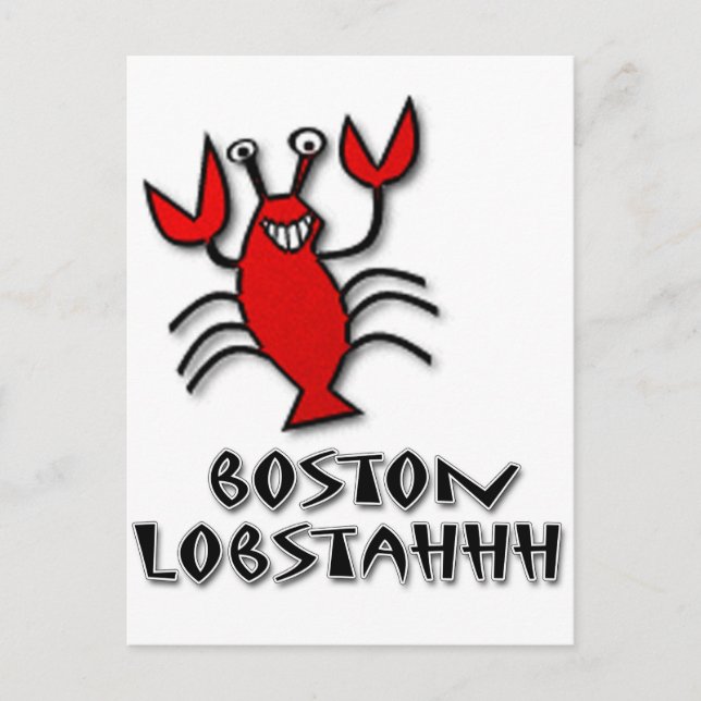 Postal Boston Lobstahhh (Anverso)