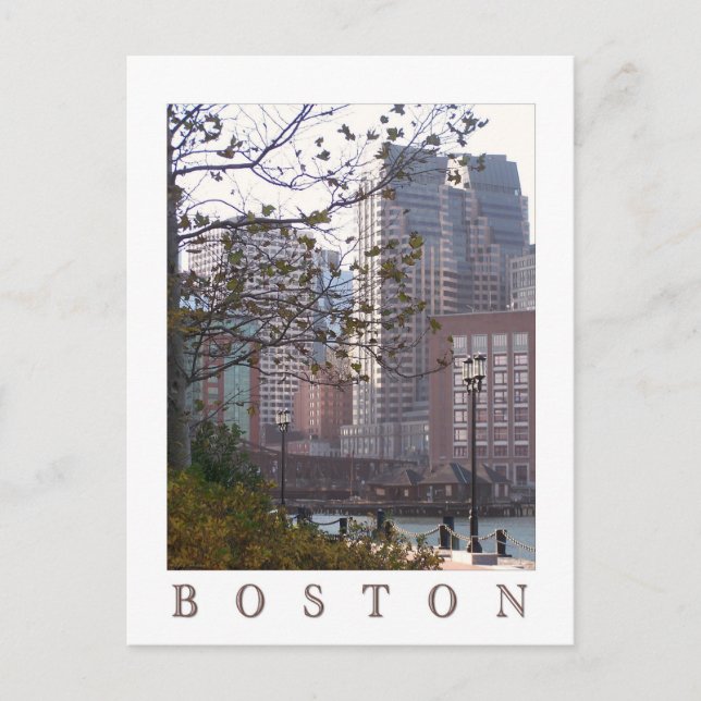 Postal Boston, MAMÁES (Anverso)