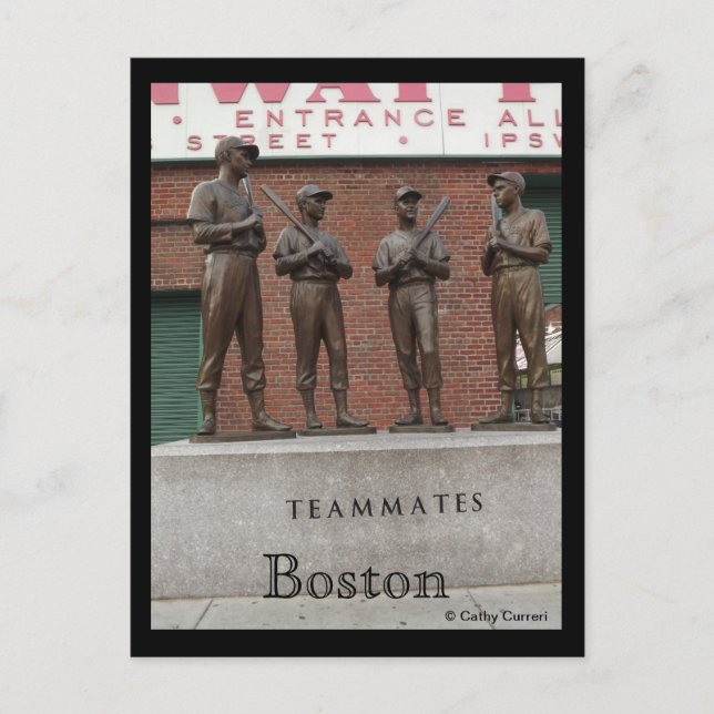 Postal Boston, Massachusetts (Anverso)