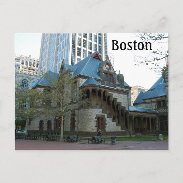 Postal Boston Massachusetts (Anverso)