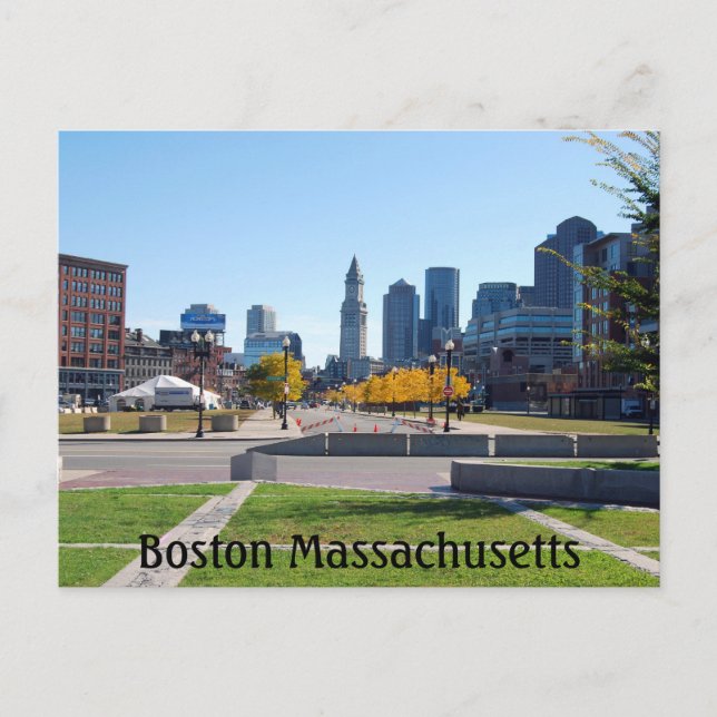 Postal Boston Massachusetts (Anverso)