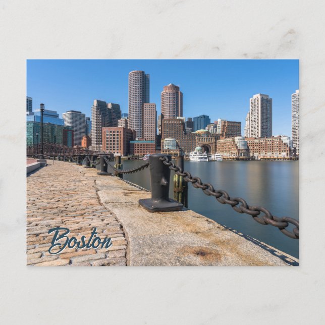 Postal Boston Massachusetts (Anverso)