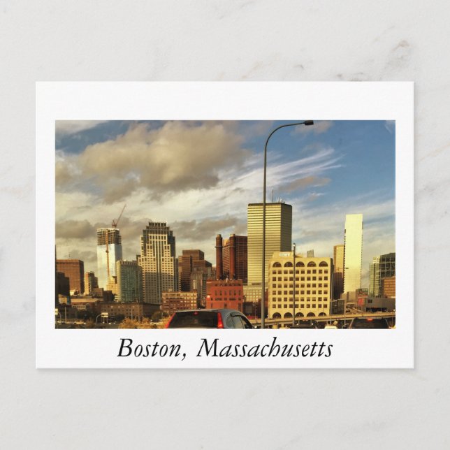 Postal Boston Massachusetts (Anverso)