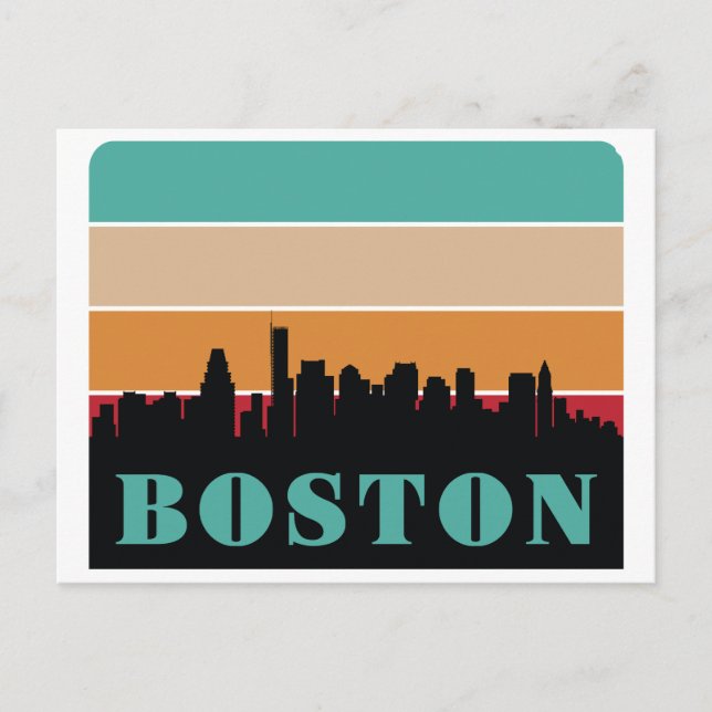 Postal Boston Massachusetts (Anverso)