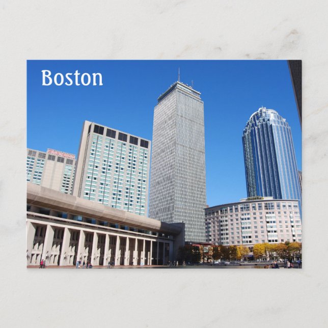 Postal Boston Massachusetts (Anverso)