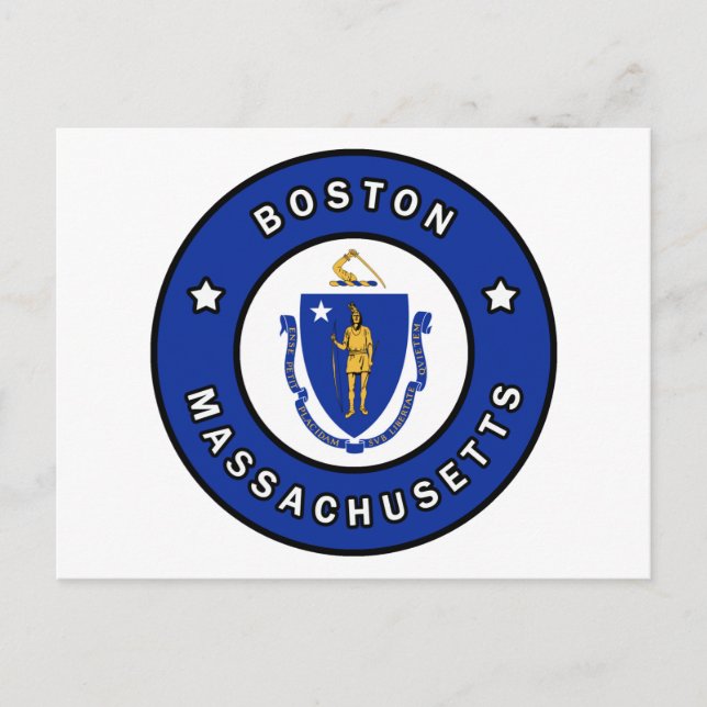 Postal Boston Massachusetts (Anverso)