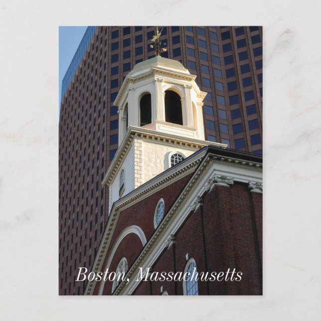 Postal Boston, Massachusetts (Anverso)