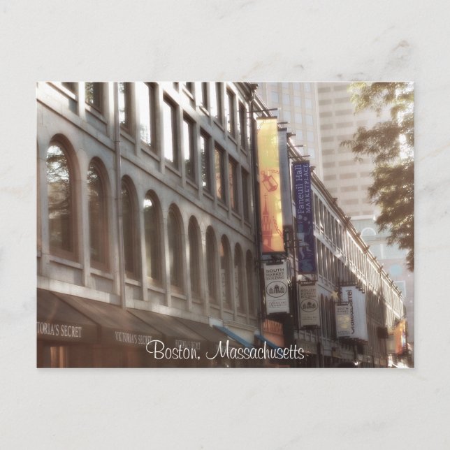 Postal Boston, Massachusetts (Anverso)