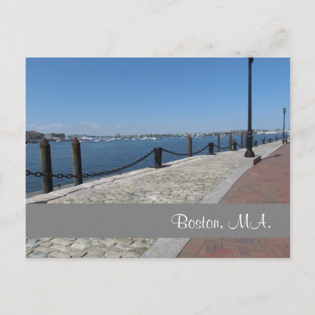 Postal Boston, Massachusetts #2 Postcard (Anverso)