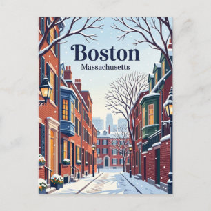 Postal Boston, Massachusetts, EE. UU.