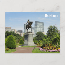 Postal Boston Massachusetts Public Garden Travel Photo