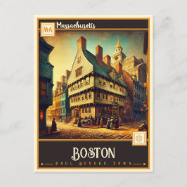 Postal Boston, Massachusetts | Vintage