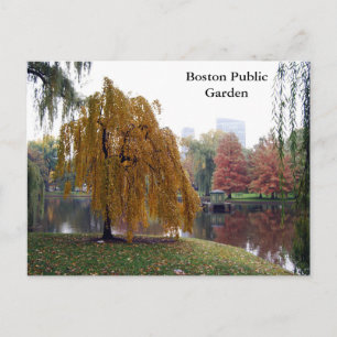 Postal Boston Public Garden
