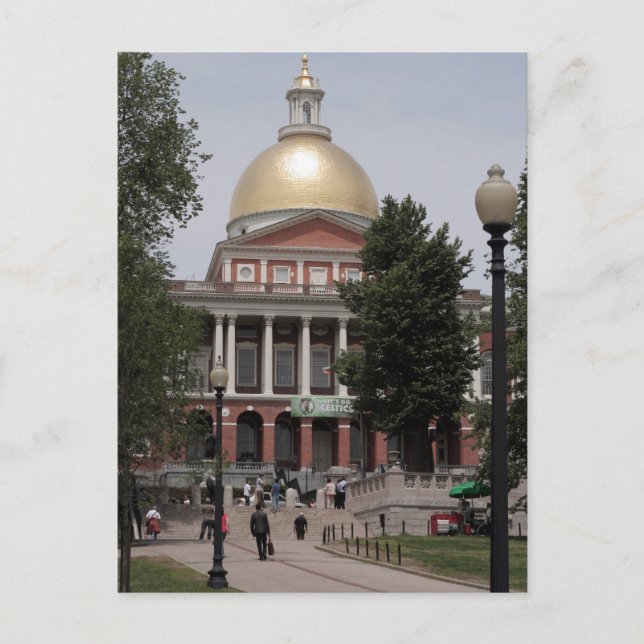 Postal Boston State House (Anverso)