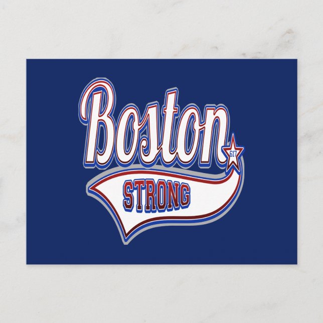 Postal Boston Strong (Anverso)