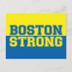 Postal Boston Strong Graphic Style