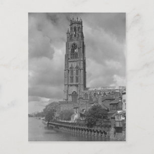 Postal Boston Stump and River Welland, pagarés de pagarés