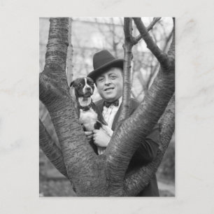 Postal Boston Terrier, años 20