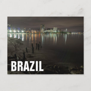 Postal Botafogo Bay Night