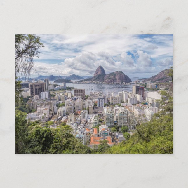 Postal Botafogo Con Pan De Azúcar (Anverso)