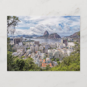 Postal Botafogo Con Pan De Azúcar