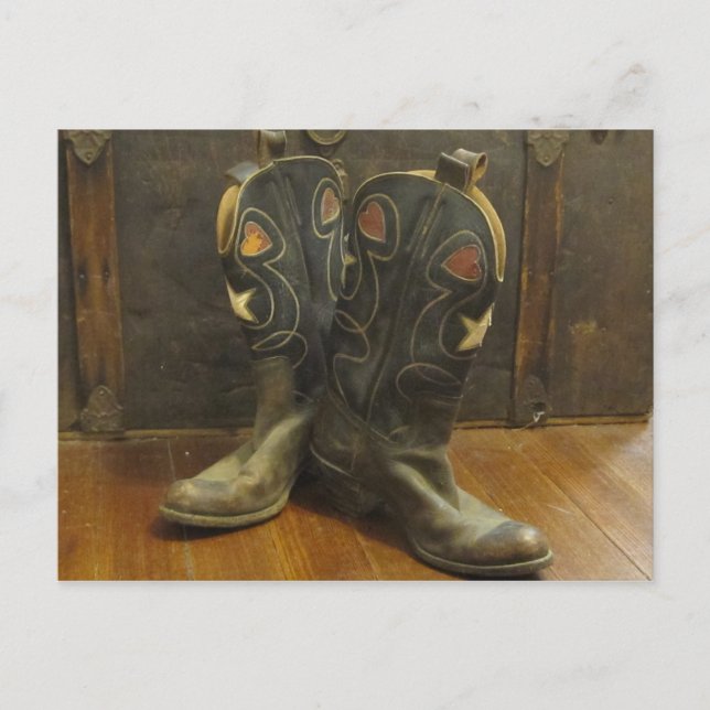 Postal Botas de cosecha (Anverso)