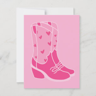 Postal Botas de vaca