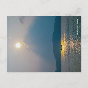 Postal Bote al atardecer, Koh pha ngan