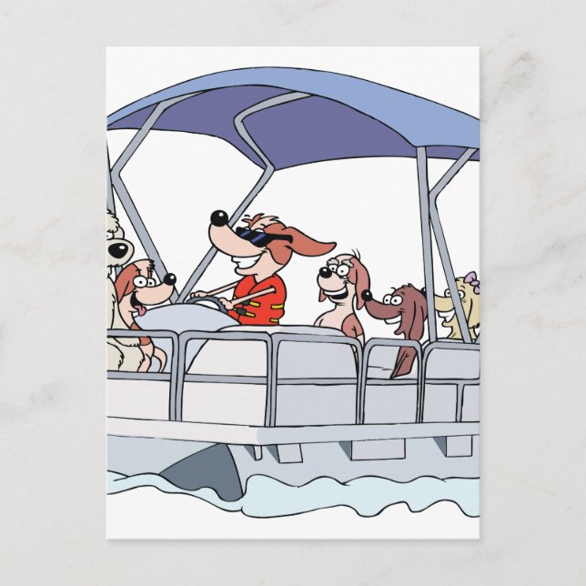 Postal Bote Pontoon (Anverso)