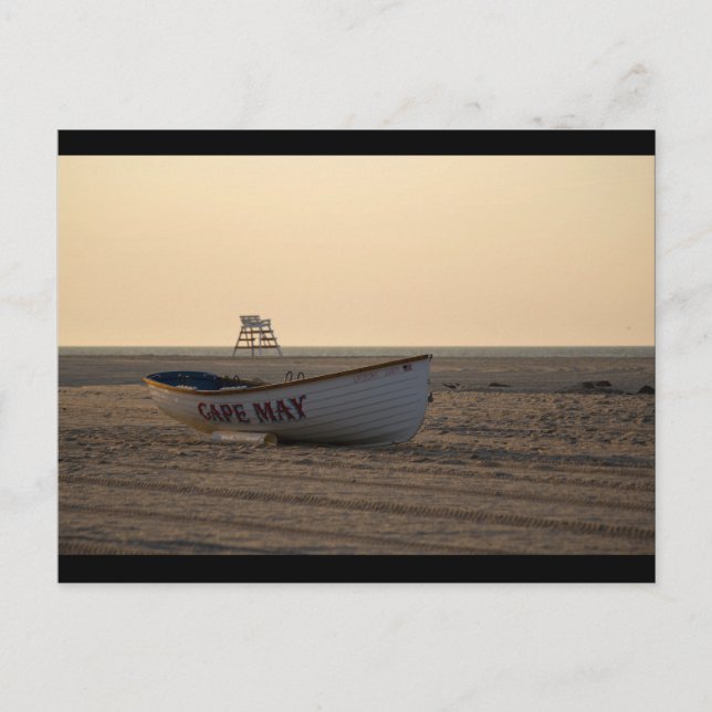 Postal bote salvavidas de Cape May (Anverso)