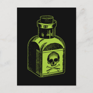 Postal Botella de veneno