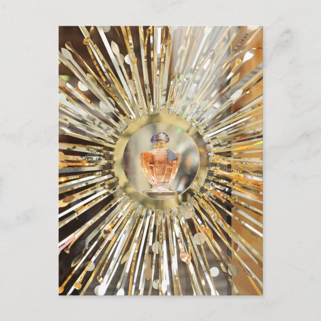 Postal Botella Perfume (Anverso)