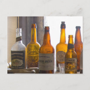 Postal Botellas de Bodie Antique