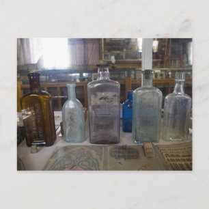Postal Botellas de Bodie Antique