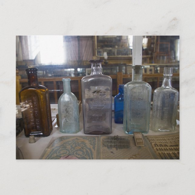 Postal Botellas de Bodie Antique (Anverso)