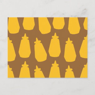 Postal Botellas de mostaza