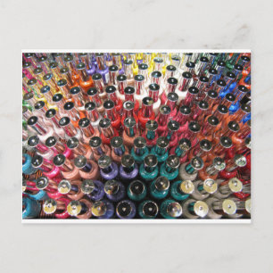 Postal Botellas de Nail Polaco