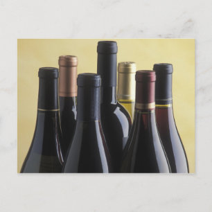 Postal Botellas de vino