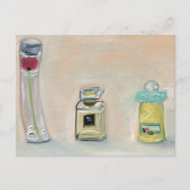 Postal "Botellas Perfume" (Anverso)