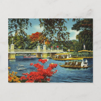 Postal Botes de cisne de Boston