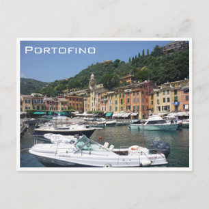 Postal botes de portofino