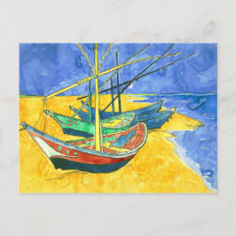 Postal Botes de Vincent van Gogh en Saintes-Marie Waterco